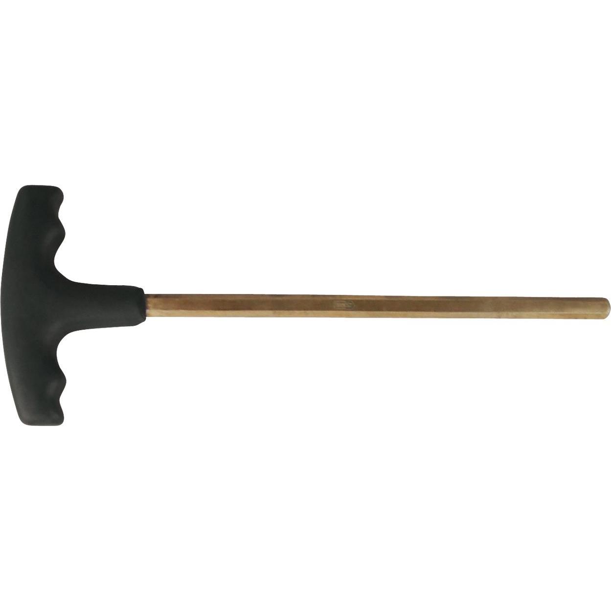 KS Tools, Sechskantschlüssel, BRONZEplus Winkelstiftschlüssel lang, T-Griff