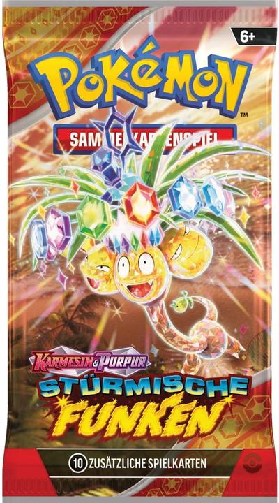 Actual product image Pokémon Pokemon KP08 Booster (German, Booster display)