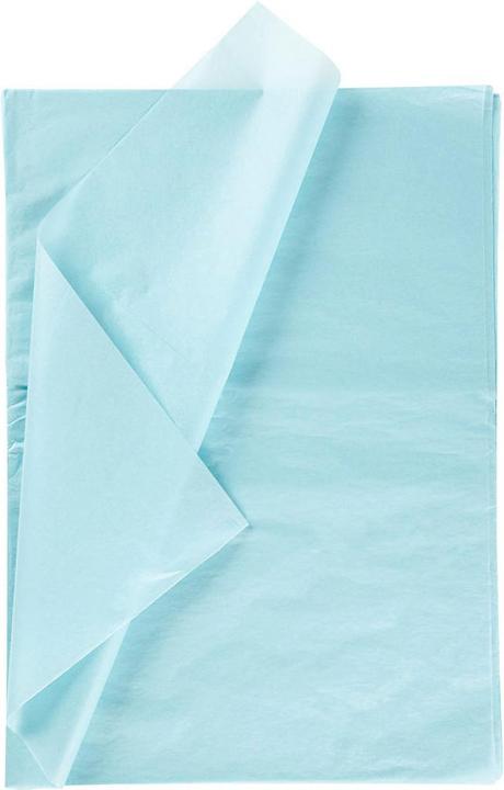 Creativ Company Seidenpapier Hellblau 10 Blatt 14 gr, 50x70cm (14 g/m², 10 x)