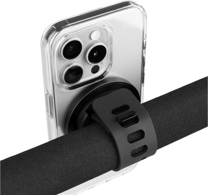 Actual product image Fixed Fitness mobile phone holder MagGrip Active with MagSafe holder black