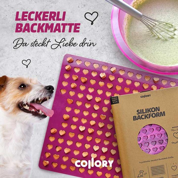 Produktbild Collory Backmatte für mittlere Hundeleckerlis Pfoten