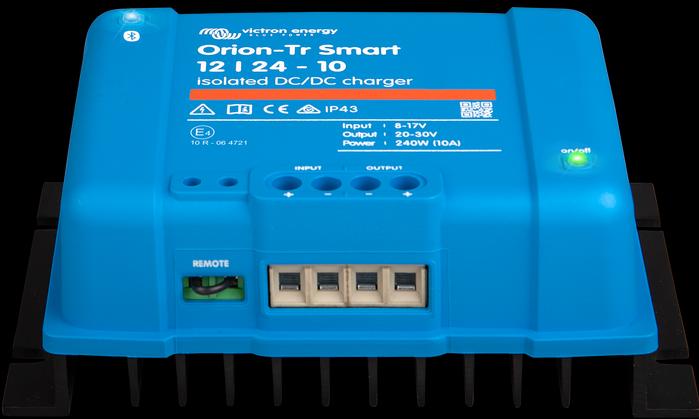 Produktbild Victron Energy Orion-Tr Smart 12/24-10A (240W) DC-DC Ladegerät (12V, 24V, 10 A)