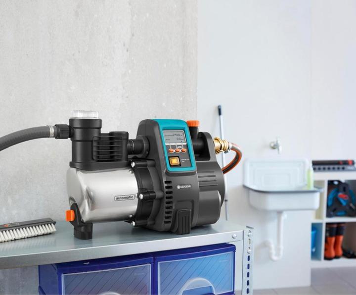 Image du produit Gardena 6000/6 LCD inox (Pompe à pression intelligente, Pompe d’alimentation domestique, Pompe de jardin)