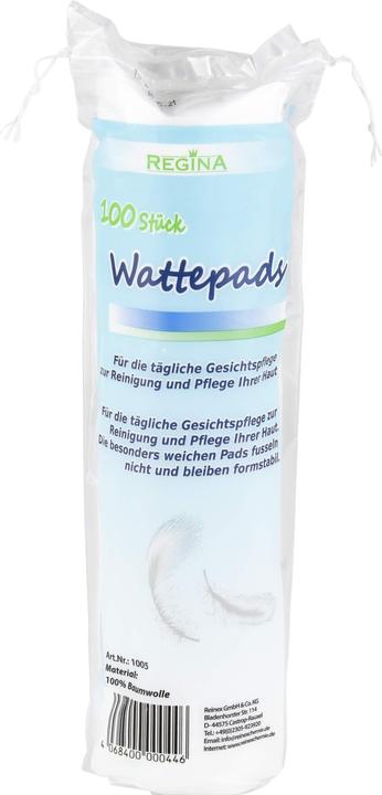 Productafbeelding Axisis Wattenschijfjes Rond 100% Bw Reg