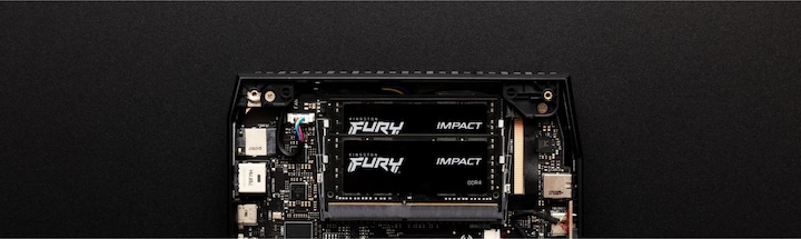 Actual product image Kingston FURY Impact (2 x 16GB, 3200 MHz, DDR4-RAM, SO-DIMM)
