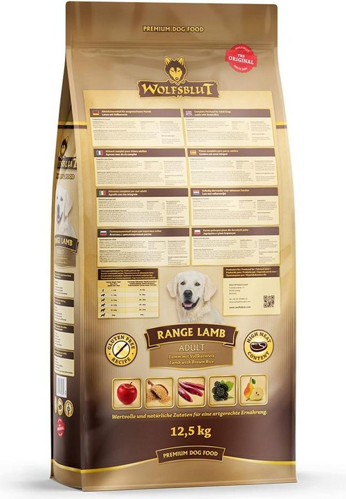 Produktbild Wolfsblut Range Lamb (Adult, 1 Stk., 12500 g)