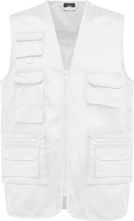 Produktbild Kariban Multitaschen-Polybaumwollweste mit Futter (M)