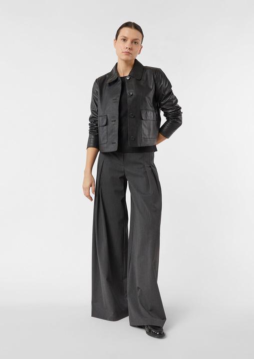 Actual product image Comma Strickpullover Glitzergarn-Feinstrickpullover mit 3/4-Arm (42)