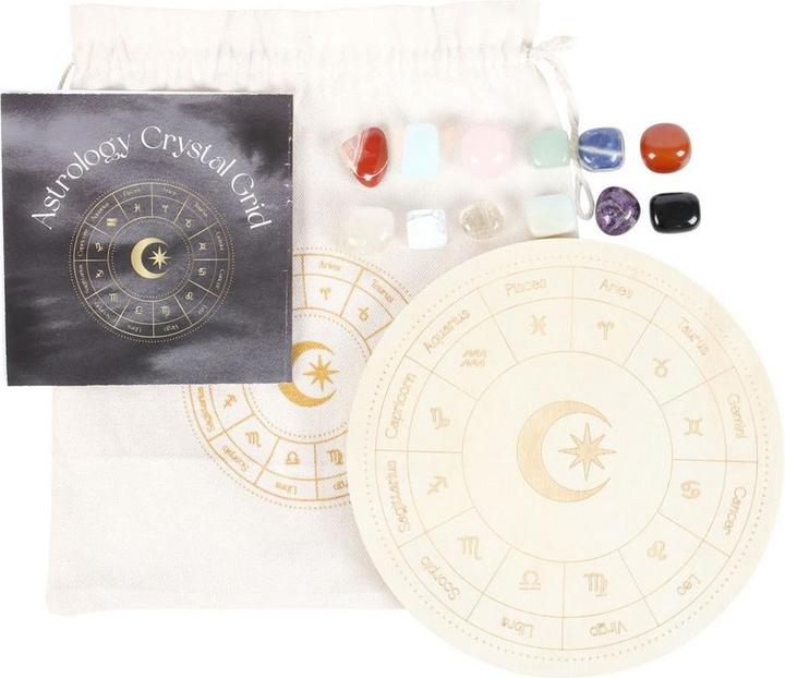 Produktbild Something Different KristallGitter Astrologie Rad Set