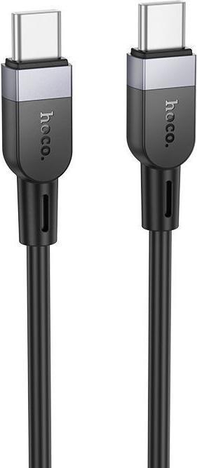 Produktbild Hoco Cable X109 Energy 60W silicone charging data cable C to C(L=2M) Black (2 m, 60 W)