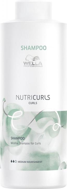 Image du produit Wella NutriCurls Mizellen-Shampoo für Locken (1000 ml, Shampoing liquide)
