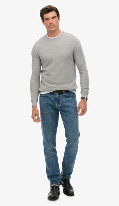 Produktbild Superdry Strickpullover Casual Bequem sitzend Cotton Texture Jumper (L)