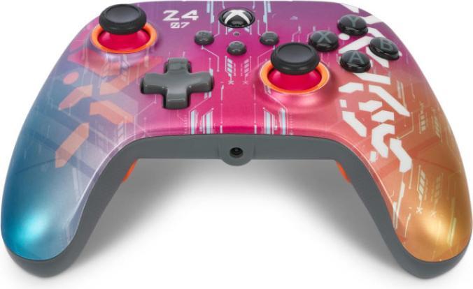 Actual product image PowerA Wired Controller Advantage for Xbox Series X|S - Cyberstyle (PC, Xbox Series X, Xbox Series S, Xbox One S)