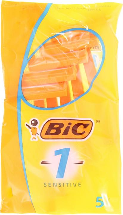 Actual product image Bic 1 Sensitive Razor with 5 Blades