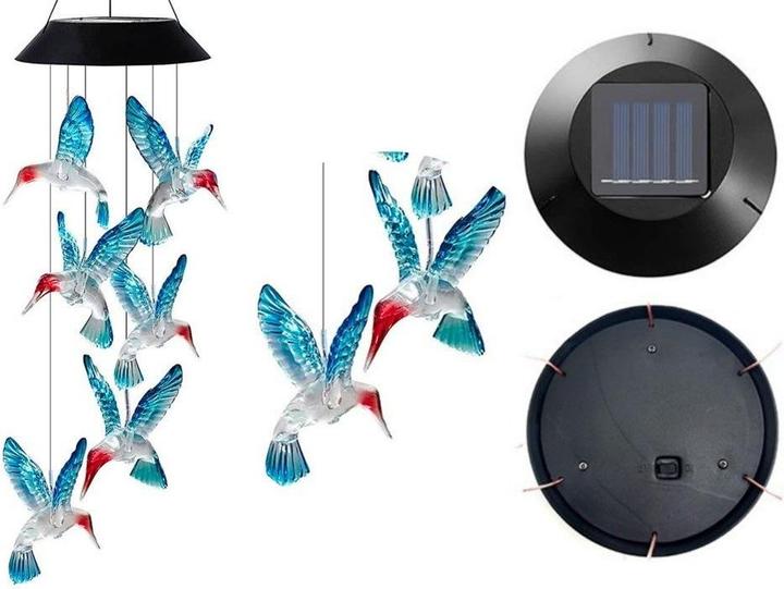Produktbild Lean Toys Kolibri-Solarlampe