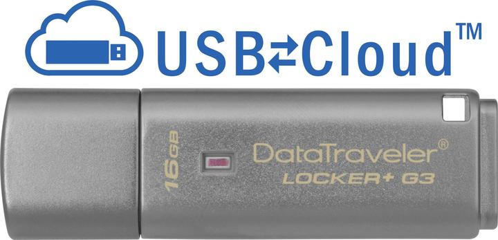 Produktbild Kingston DataTraveler Locker+ G3 (16 GB)