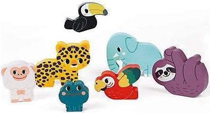 Image du produit Janod WWF Puzzle Jungle 8psc (8 pièces)