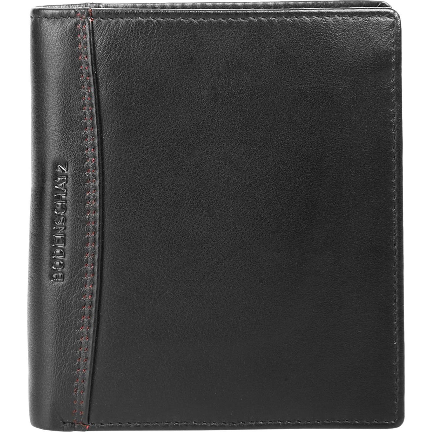 Bodenschatz, Portemonnaie, Geldbörse PRINESS, Schwarz