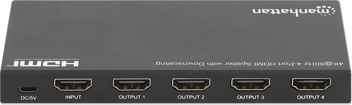 Immagine prodotto Manhattan Splitter HDMI a 4 porte 4K@60Hz