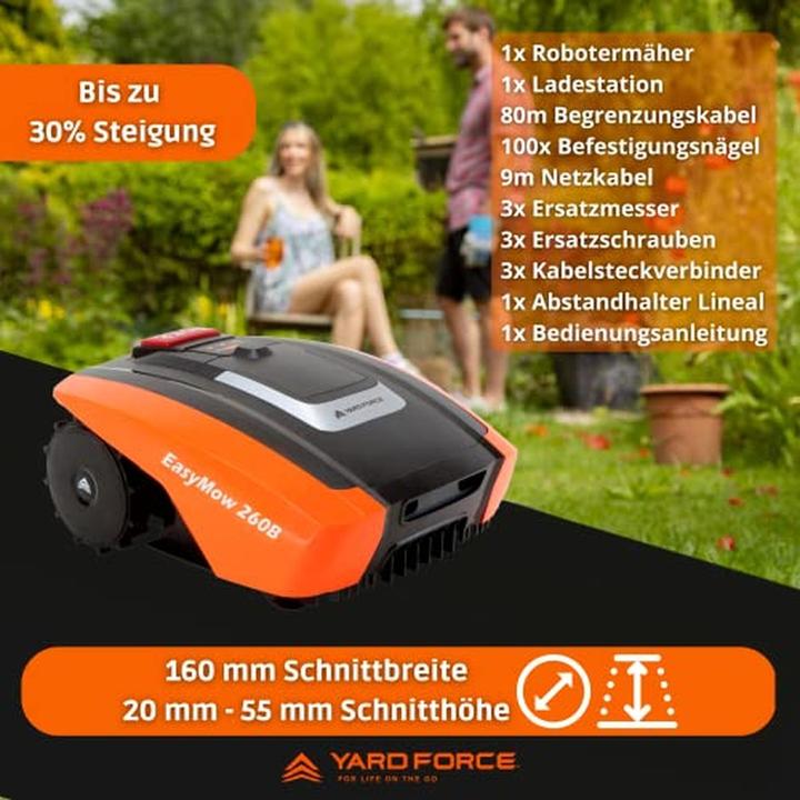 Produktbild Yard Force EasyMow 260B (300 m²)