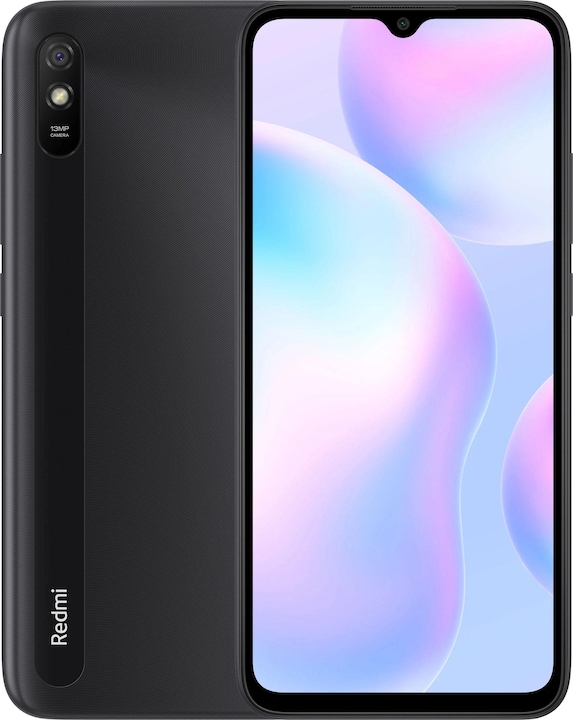 Xiaomi Redmi 9AT (32 GB, Granite Grey, 6.53", Hybrid Dual SIM, 13 Mpx, 4G)