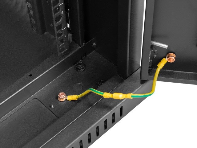 Produktbild Lanberg SZAFA INSTALACYJNA RACK STOJĄCA 19" 22U 600X800 CZARNA DRZWI PERFOROWANE (FLAT PACK) (22 HE, 19 Zoll Rack)