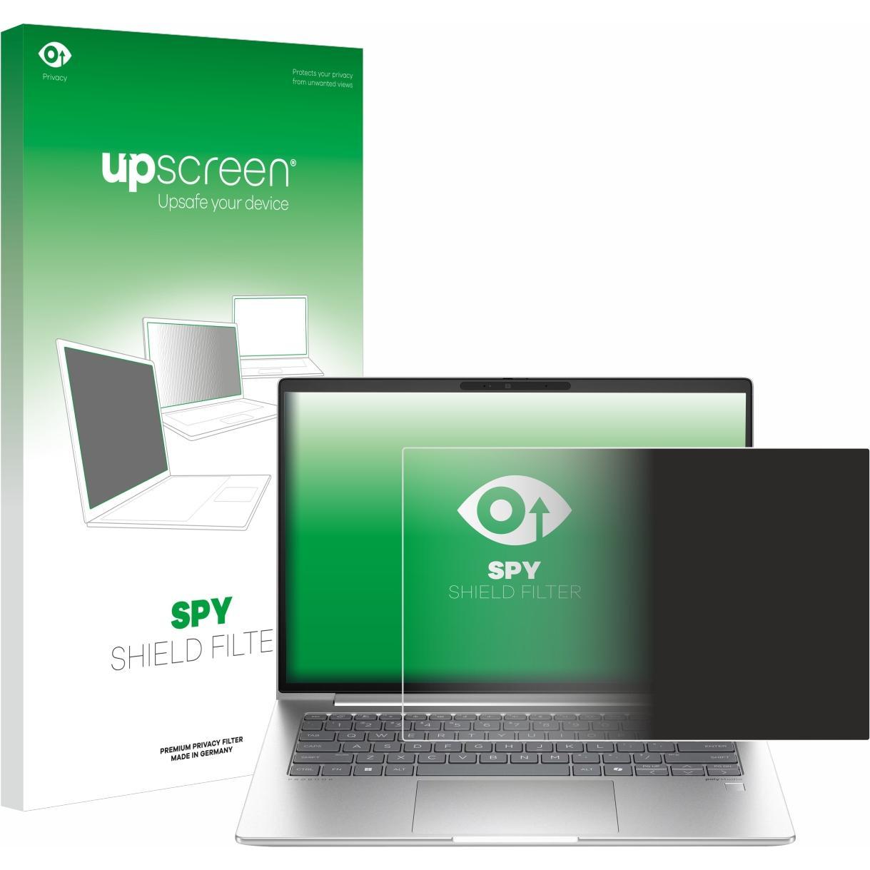 upscreen Blickschutzfilter Anti-Spy Privacy Filter Blaulicht-Schutz (14", 16 : 10), Notebook Schutzfolie