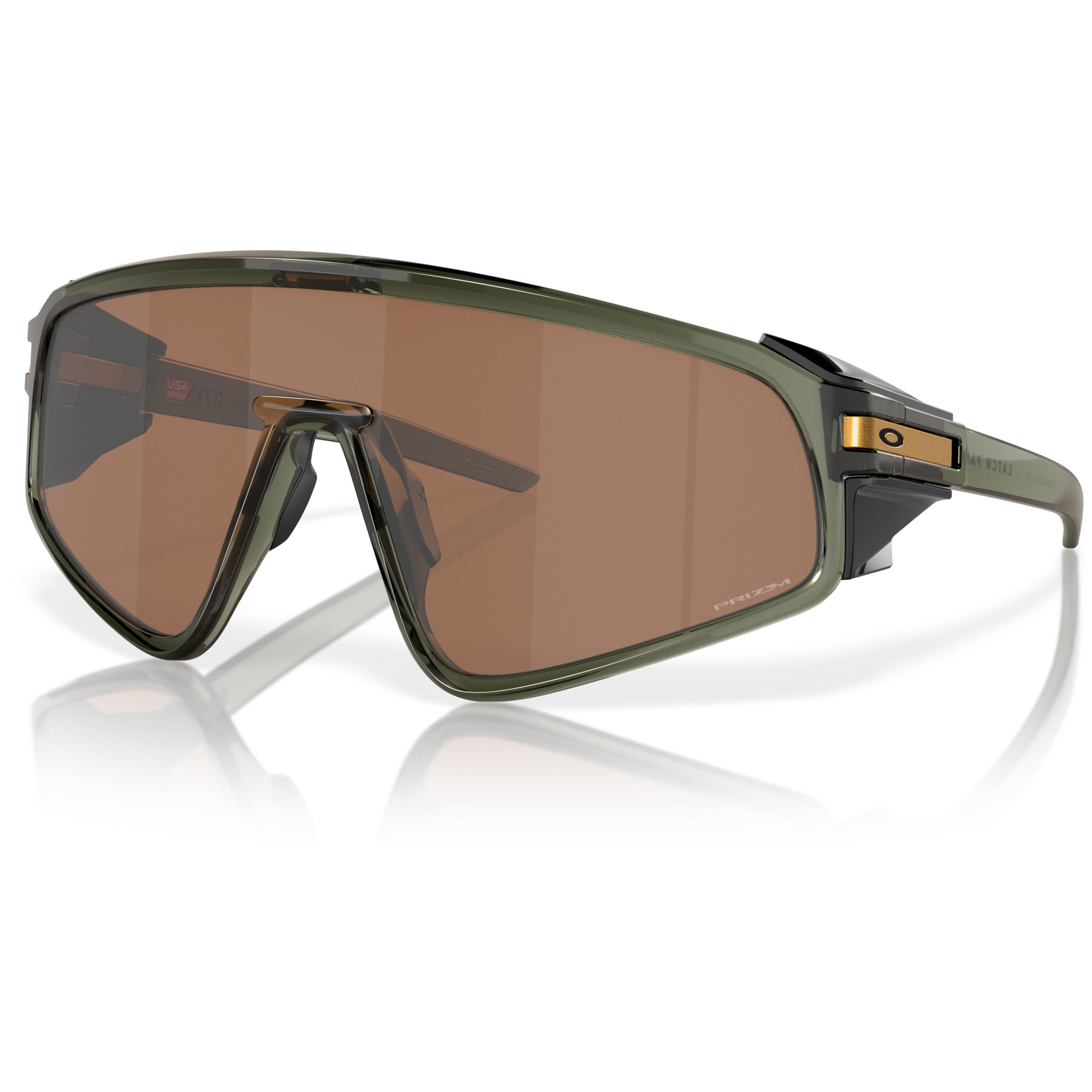 Oakley, Unisex, Occhiali sportivi, Occhiali Latch Panel MtNvy / Prizm Sapphire (MtNvy, Zaffiro Prizmato), Blu