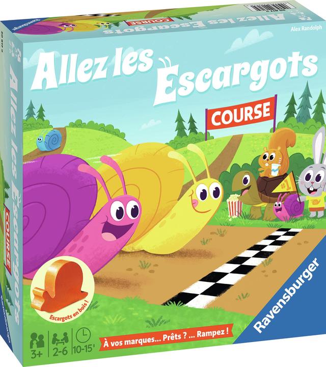 Actual product image Ravensburger Go snails (French)