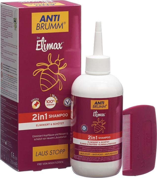 Produktbild Anti-Brumm Laus Stopp 2 in 1 (250 ml, Läuse Shampoo)