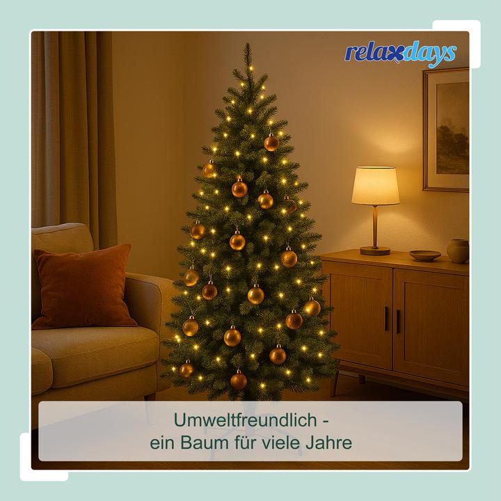 Actual product image Relaxdays Kunst-Weihnachtsbaum (150 cm)