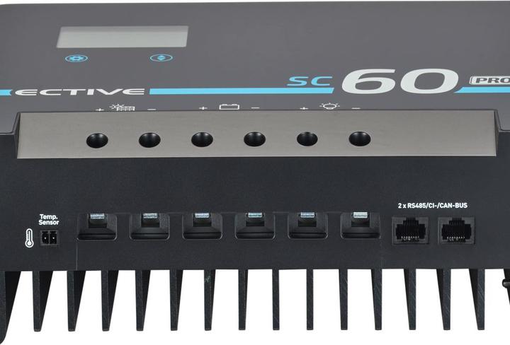 Actual product image Ective SC 60 Pro MPPT solar charge controller 12V/24V/36V/48V 60A