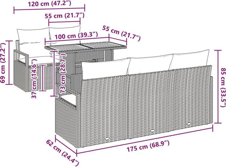 Produktbild vidaXL Luciano