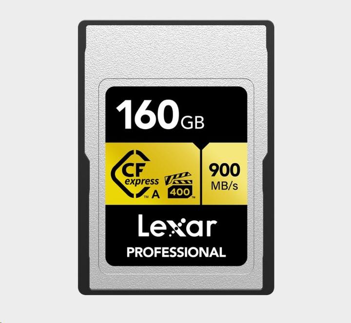Actual product image Lexar Professional Gold Series 2.0 (160 GB, CFexpress type A)