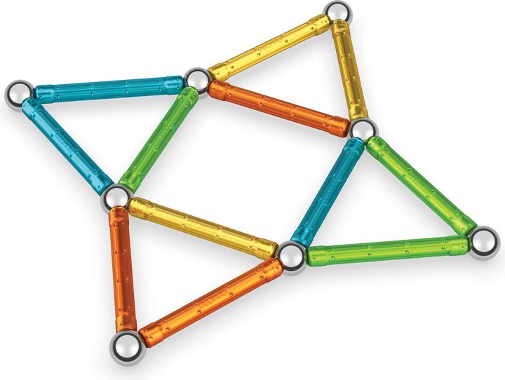 Productafbeelding Geomag Gems Magnetic Building Set, 70 pieces