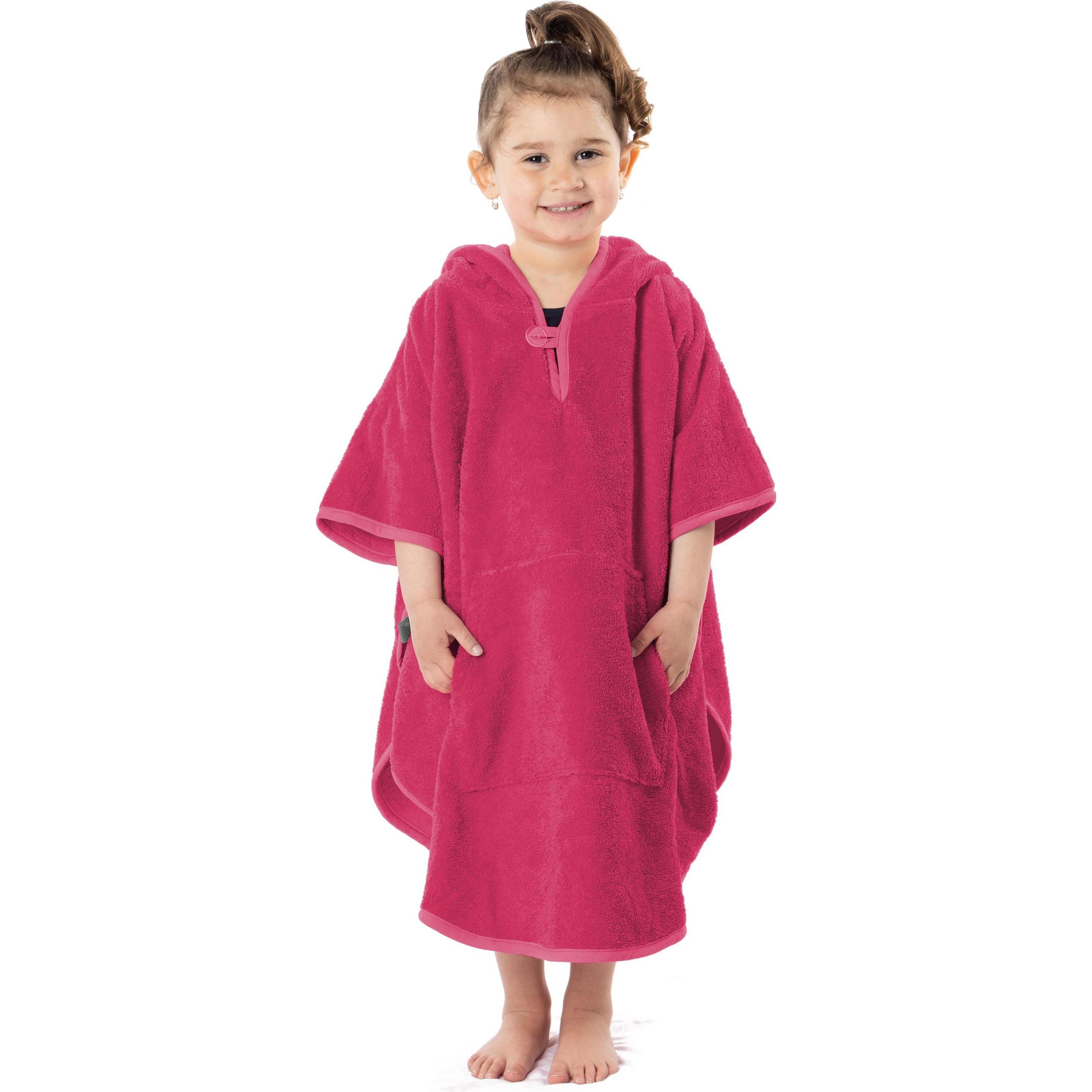 Normani, Bademantel, Weicher Kinder Badeponcho (70 cm x 75 cm) (70 C)
