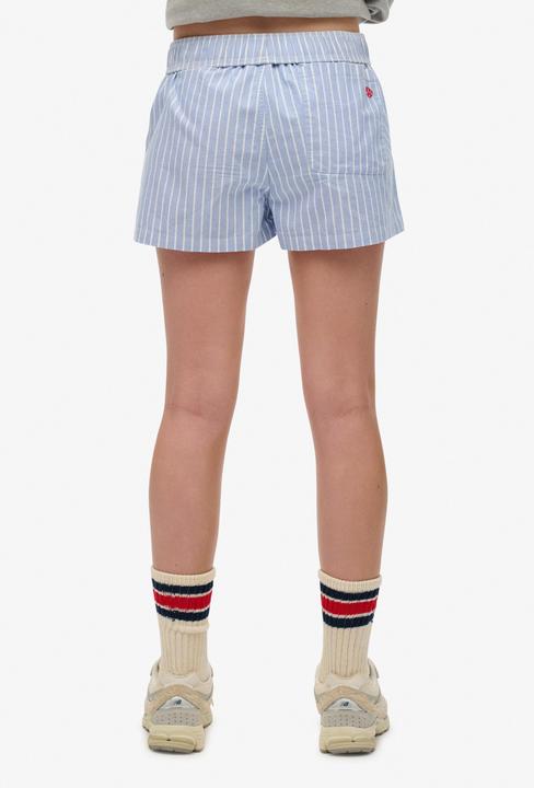 Image du produit Superdry Short Élastique à Rayures en Coton (S)