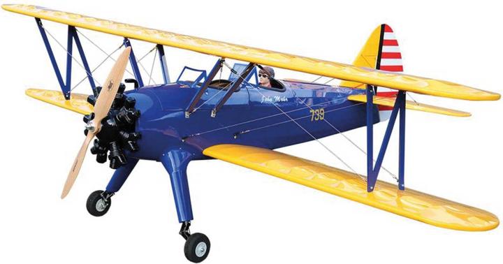 Actual product image Pichler PT 17 Stearman ARF Biplane 1.6m (Aerobatics)