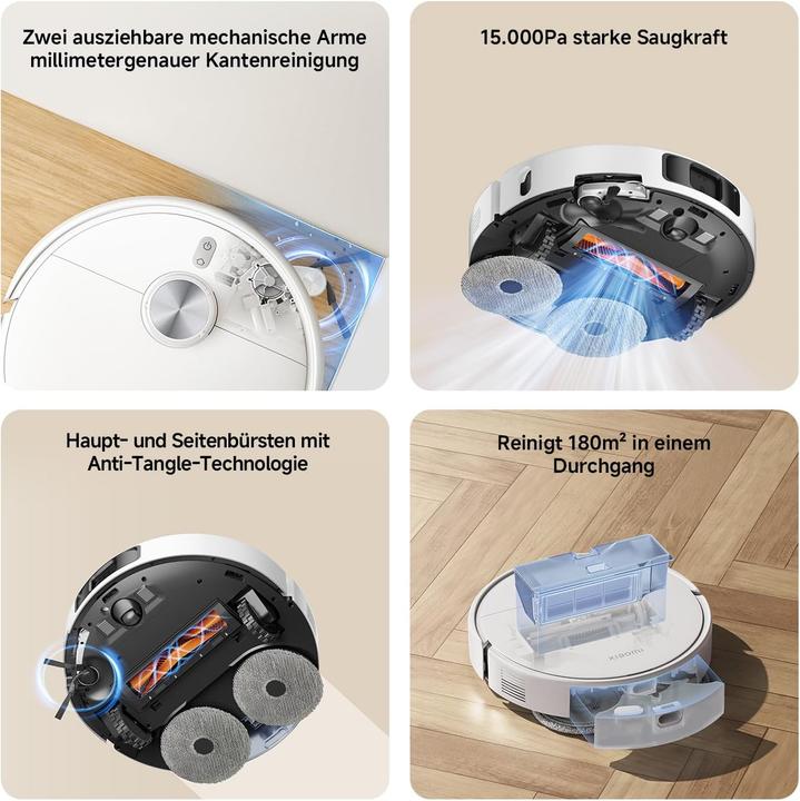 Productafbeelding Xiaomi S40 Pro (15000 Pa, Wisdoekjes (roterend))