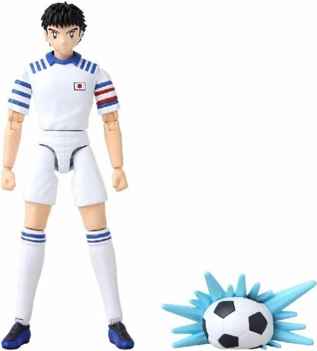 Actual product image Bandai ANIME HEROES Captain Tsubasa figure with accessories, 16 cm - Tsubasa Ozora