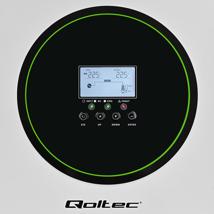 Produktbild Qoltec Hybrid-Solarwechselrichter Off-Grid 6200W