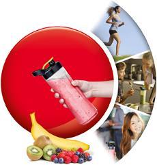 Actual product image Moulinex Drinking bottle Personal Blender