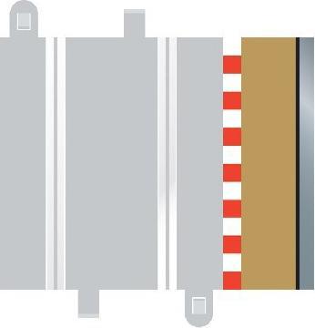 Produktbild Scalextric Borders half 175 4 Stück