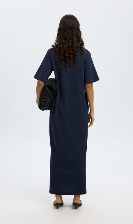 Immagine prodotto Selected Femme Maxi Kleid mit kurzen Ärmeln (XXL)
