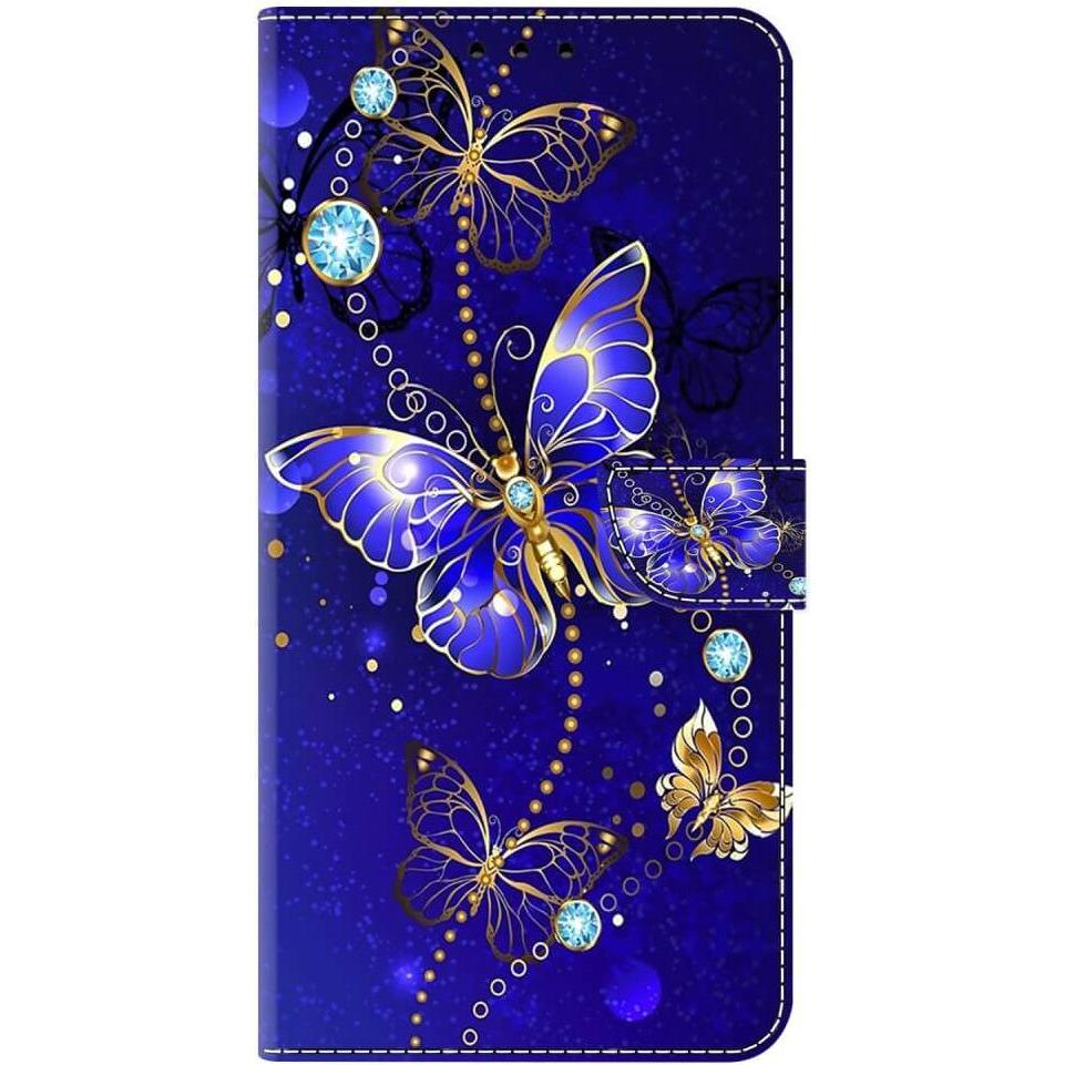Cover-Discount iPhone 16 - 3D-Effekt Hülle Etui (Apple iPhone 16), Smartphone Hülle, Blau