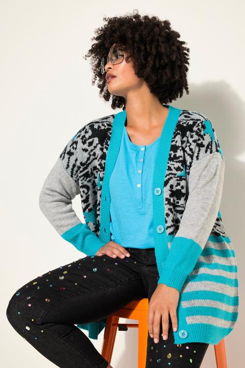 Produktbild Angel of Style Strickjacke, Mustermix, Langarm (46, 48)