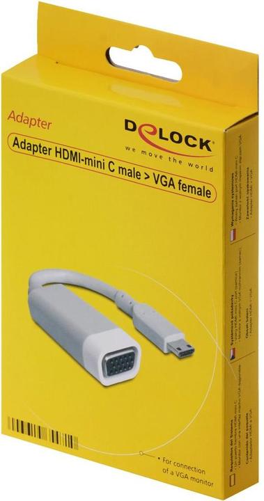 Productafbeelding Delock HDMI naar (VGA, 15 cm)