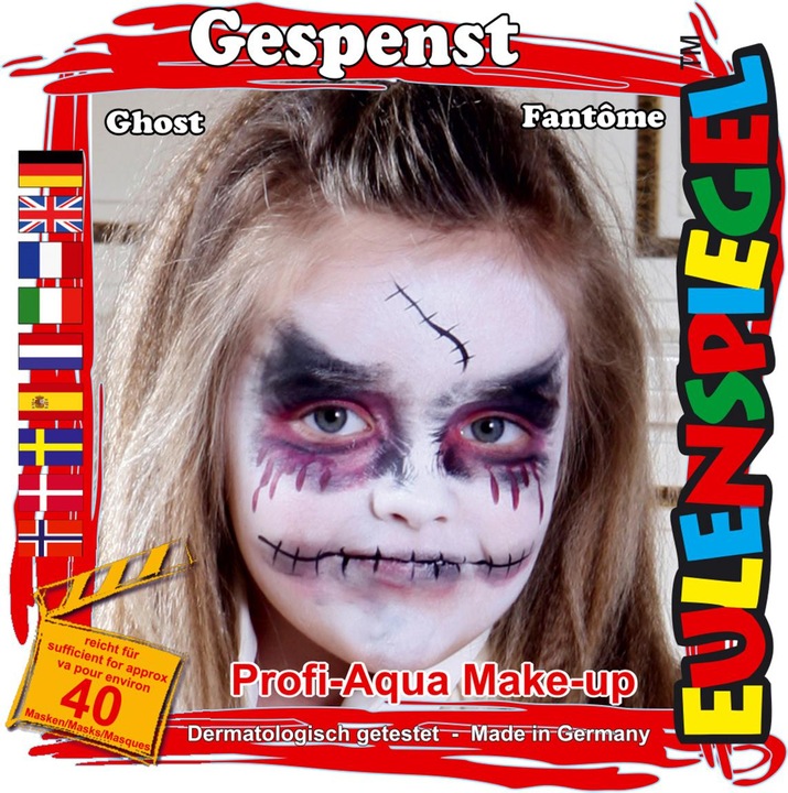Actual product image Eulenspiegel Motif set: ghost / clown