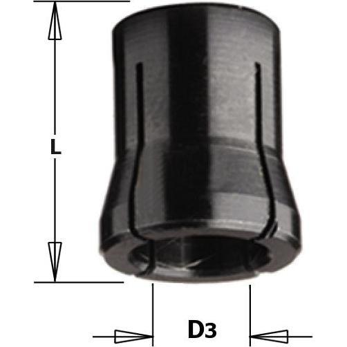 CMT, Accessori per macchine, 796.780.00 Spannzange für Freud/Casals 14mm, D3=8