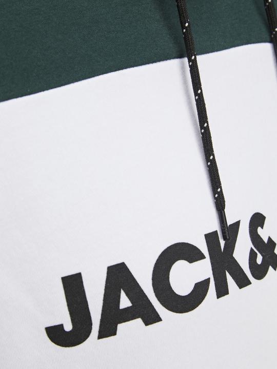 Image du produit Jack & Jones Sweat à capuche avec logo en couleur (XL)